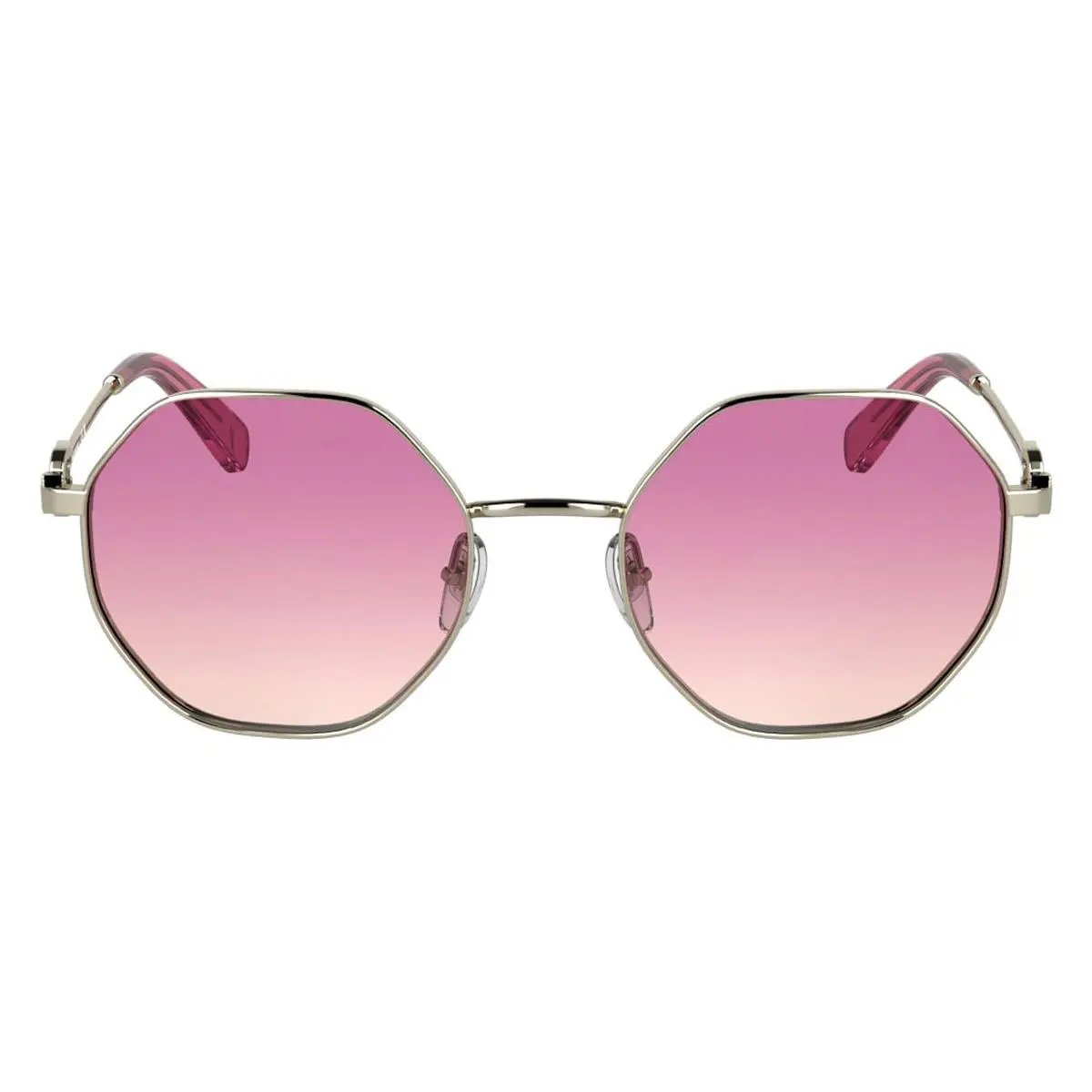 Longchamp LO179S Sunglasses Female Gold 52mm