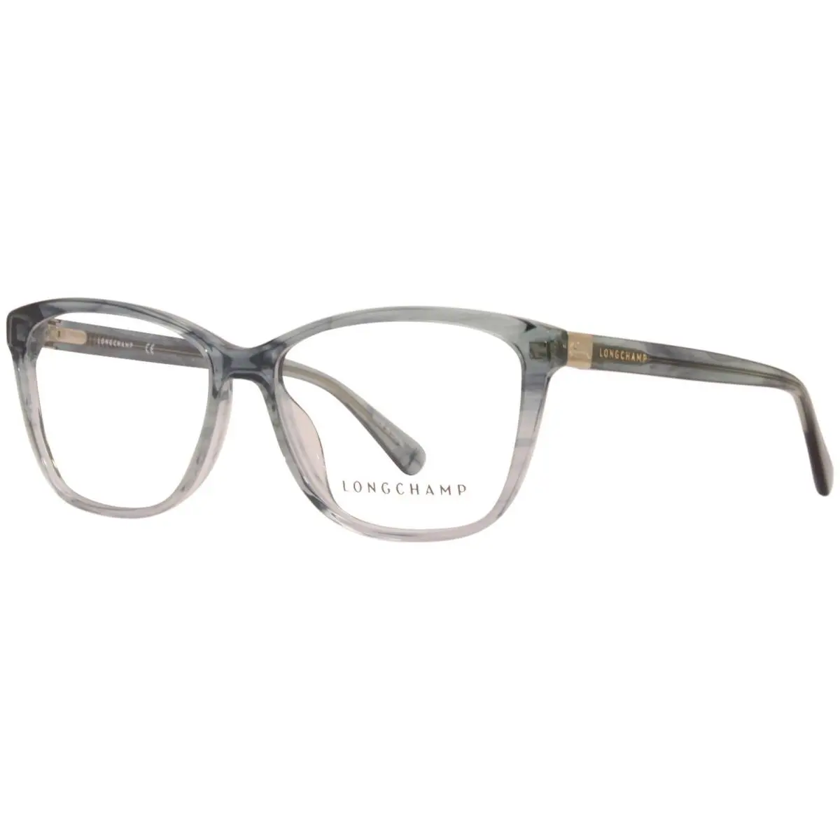 LO2659 214 Havana Womens Semi Cat Eye Eyeglasses 51-14-140 B:40 A by Longchamp