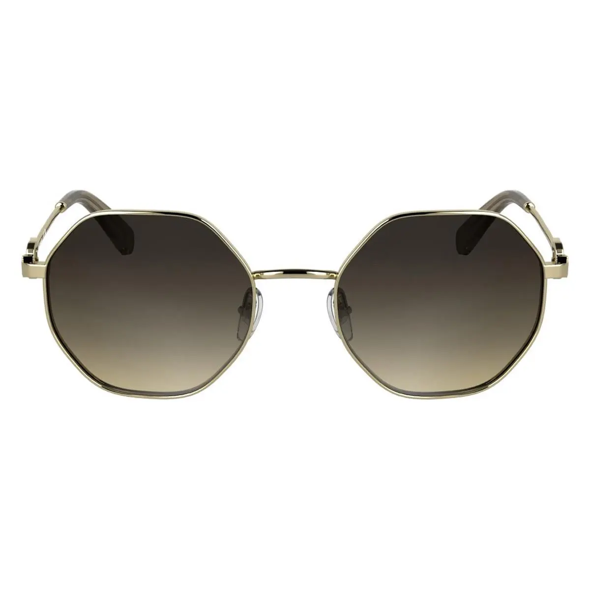 LO179S Sunglasses Female Gold 52mm by Longchamp