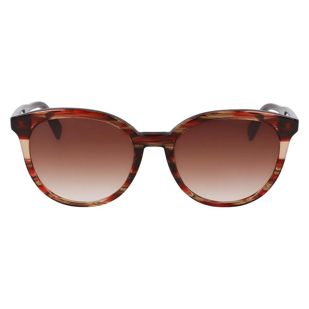 LO752S Sunglasses Women Textured Red 55mm by Longchamp