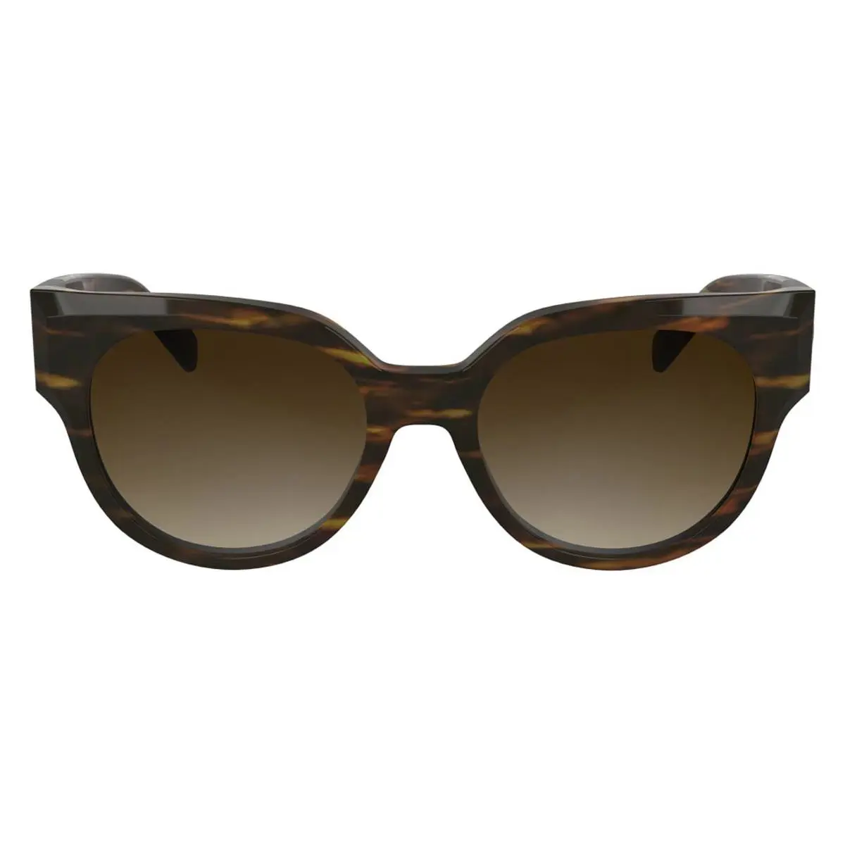 Longchamp LO779S Sunglasses Female Striped Brown 53mm