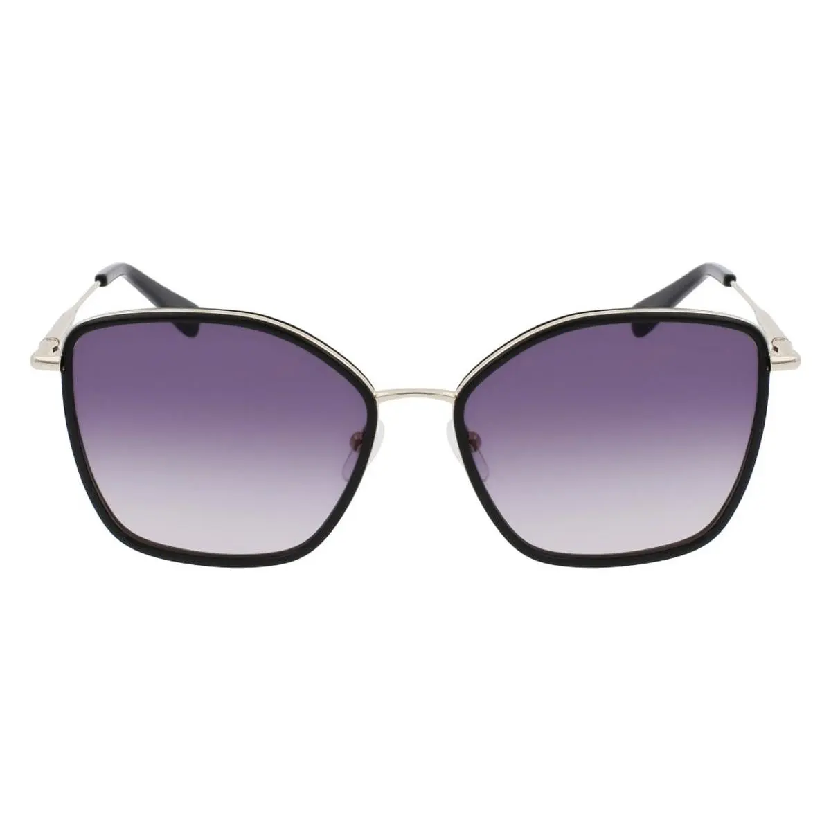 Longchamp LO685S Sunglasses Women Gold Square 59mm