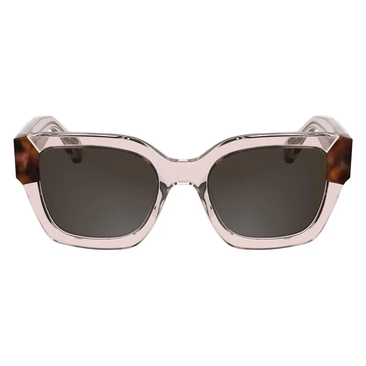 LO771S Sunglasses Female Transparent Rose 50mm by Longchamp