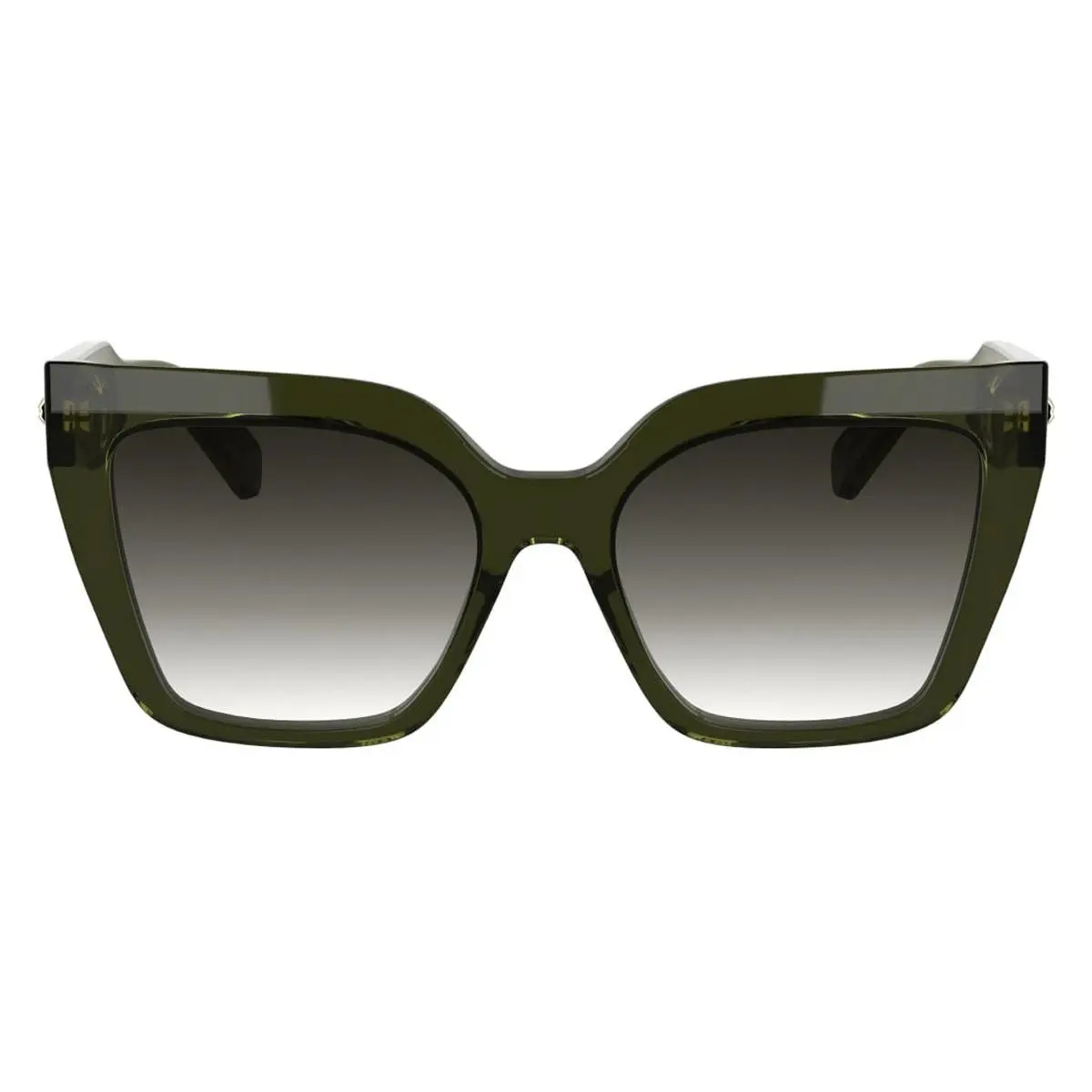 LO778S Sunglasses Female Transparent Green 54mm by Longchamp