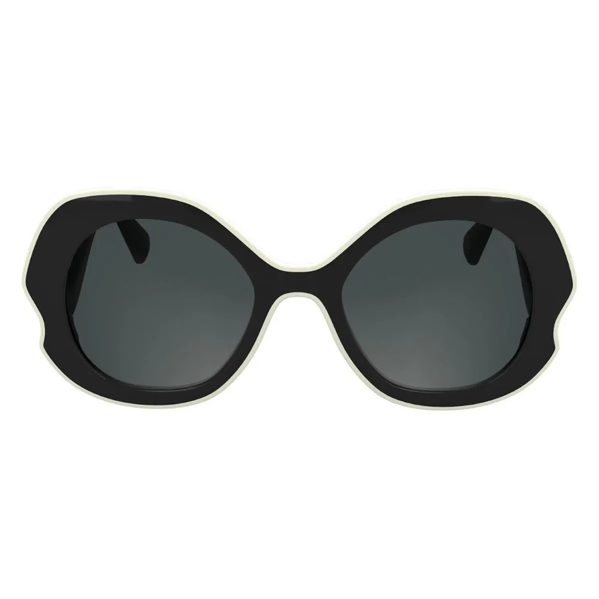 LO780S Sunglasses Female Dark Gray 52mm by Longchamp