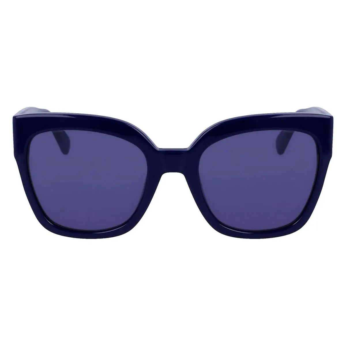 LO717S Sunglasses Women Blue Butterfly 55mm by Longchamp