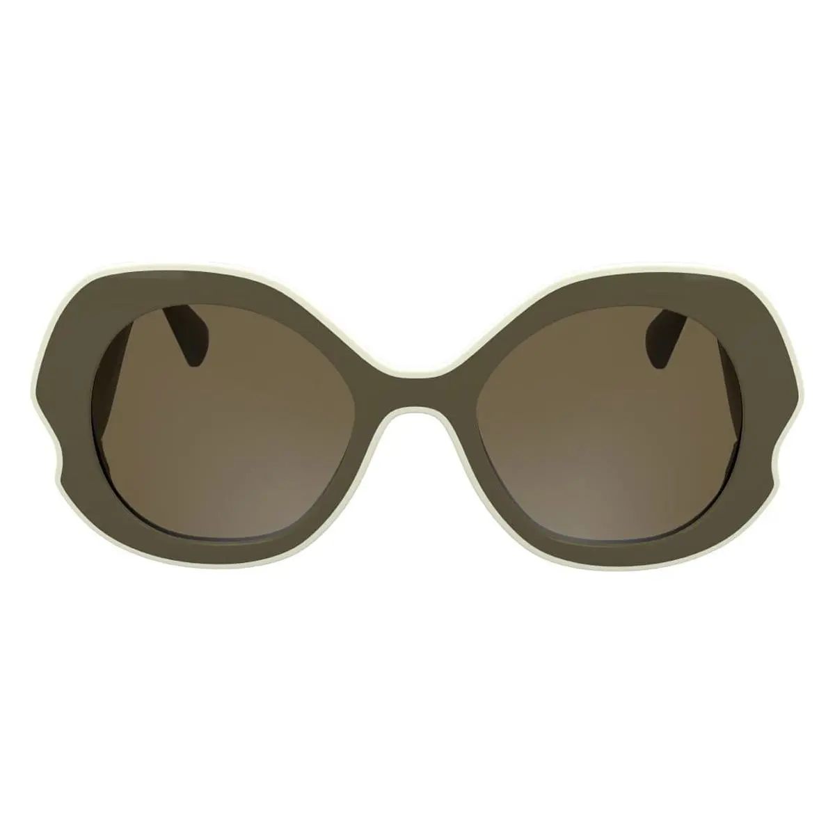 Longchamp LO780S Sunglasses Female Khaki 52mm - Frame: Khaki, Lens: Khaki