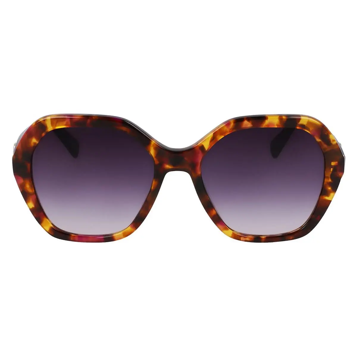 LO759S Sunglasses Women Purple Havana/purple 54mm by Longchamp