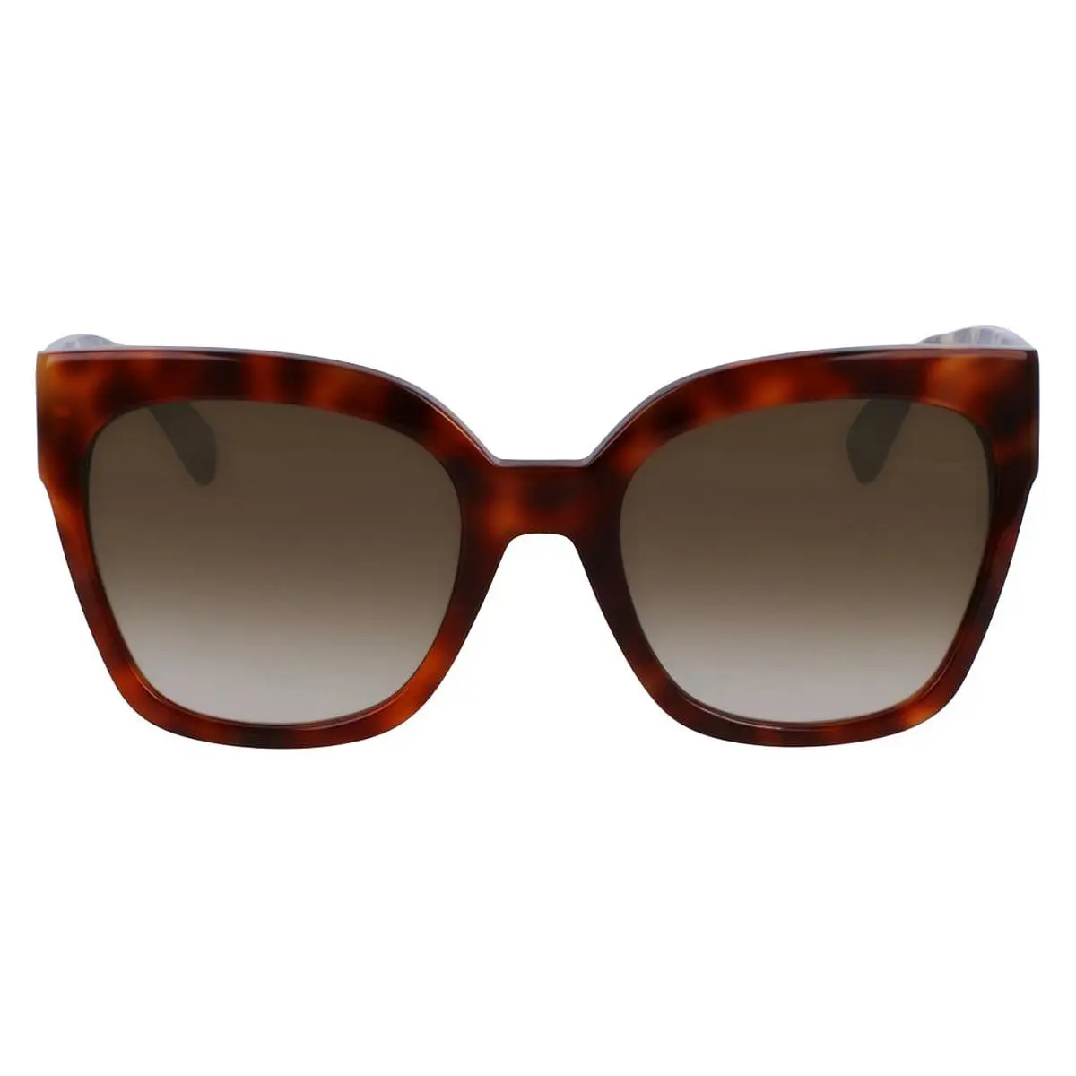 Longchamp Lon Sunglasses Women Light Havana 55mm - Frame: Light Havana