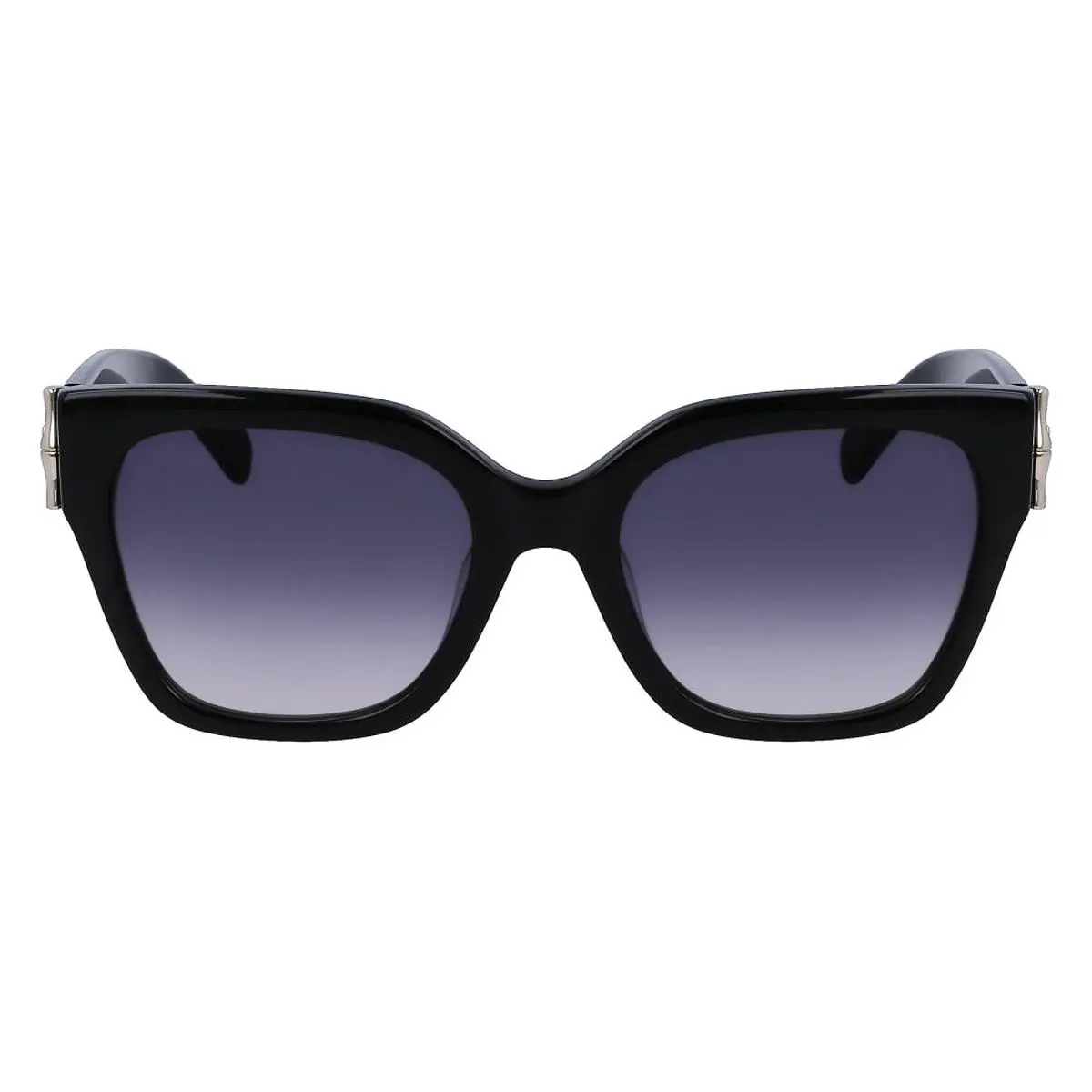 Longchamp LO732S Sunglasses Women Black Square 55mm