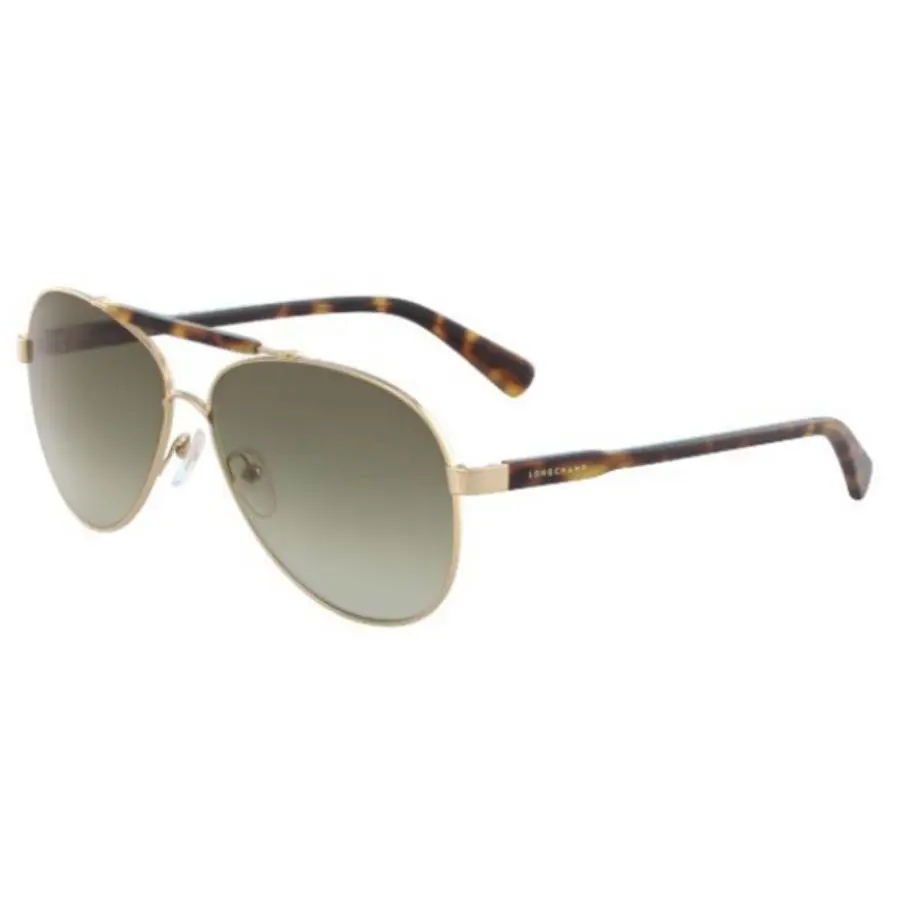 Longchamp Women`s Sunglasses LO1098 214 Havana Gold 61/13/140