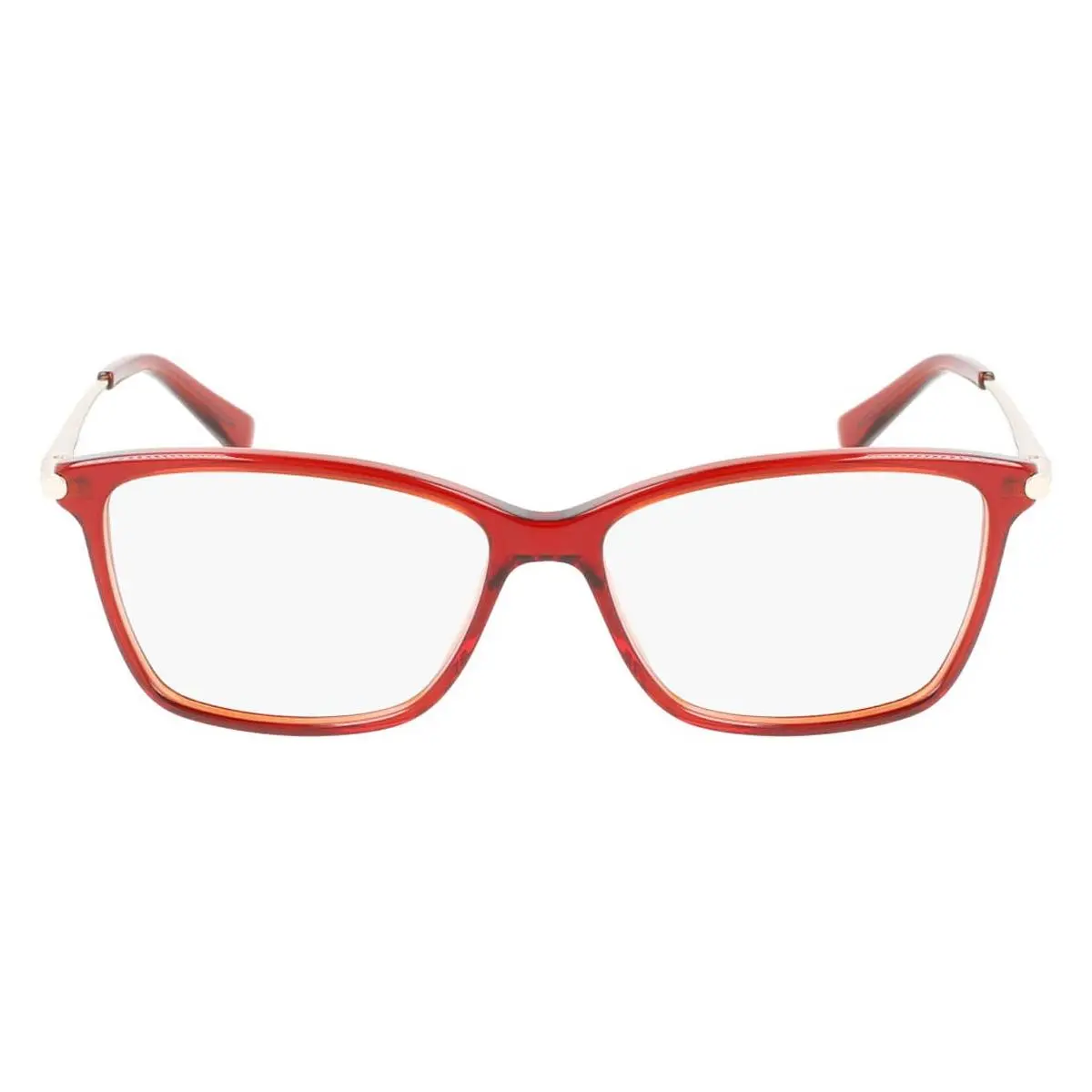 Longchamp LO2621 Eyeglasses Women Wine Rectangle 53mm