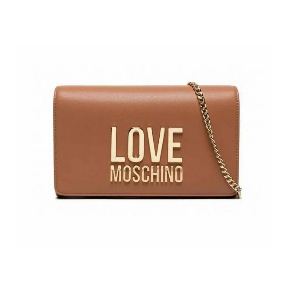 Love Moschino Women`s Handbag Bag Borsa PU Cammello JC4127PP1GLI0201