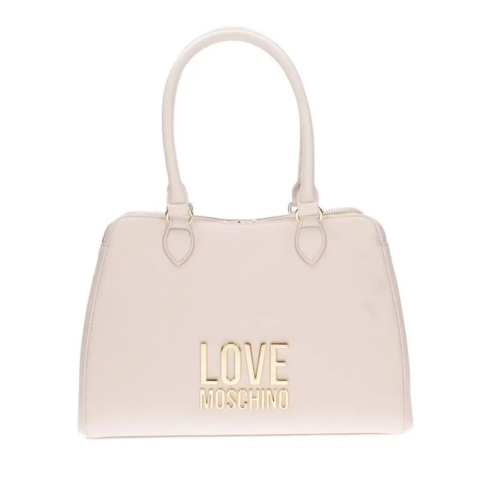 Love Moschino Women`s Handbag Bag Borsa PU Avorio JC4104PP1GLI0110