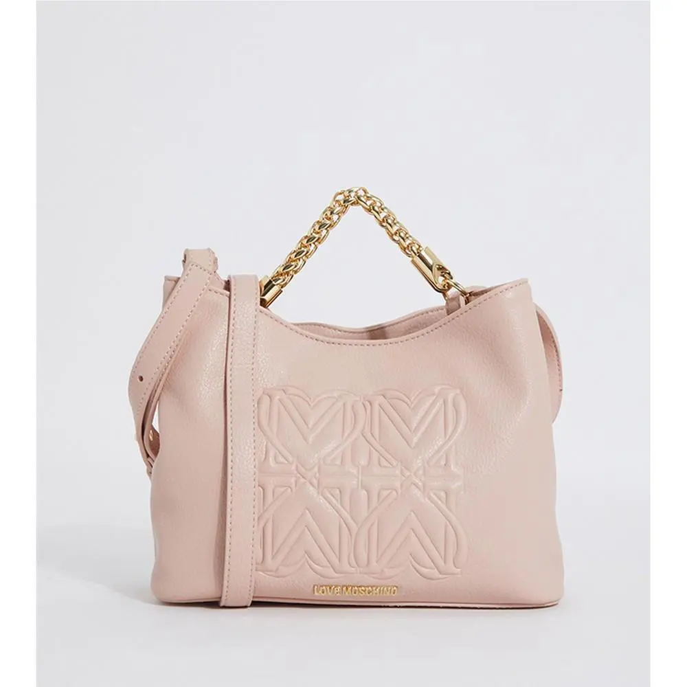 Love Moschino Women`s Handbag Bag Borsa PU Cipria JC4335PP0FKC0601