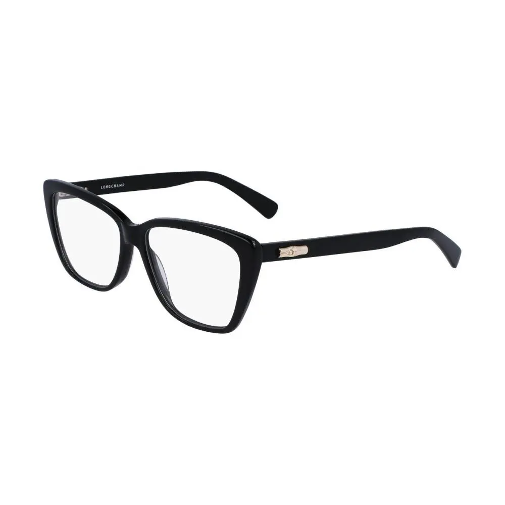 LO2705 001 53mm Women`s Eyeglass Frame Black by Longchamp