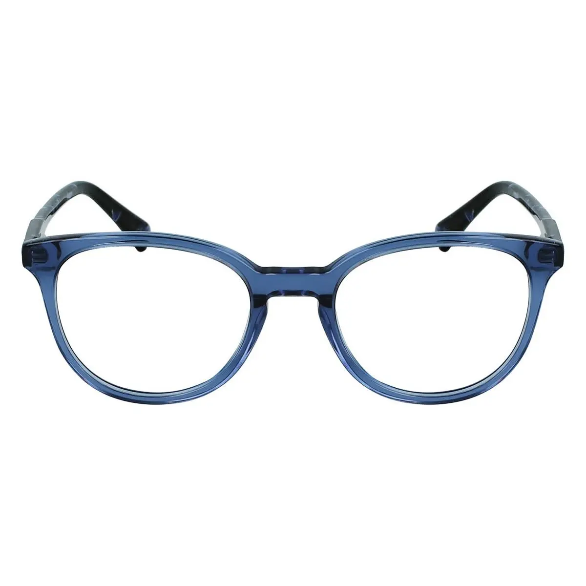 Longchamp LO2608 Eyeglasses Women Blue Rectangle 49mm