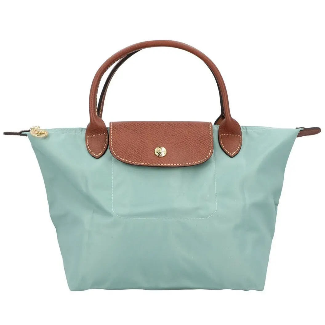 Longchamp Le Pliage Type S Small Handheld Tote Celadon Light Green