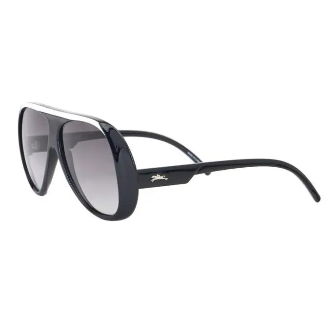 Immaculate Polished Longchamp Sunglasses LO664S 001 Black White
