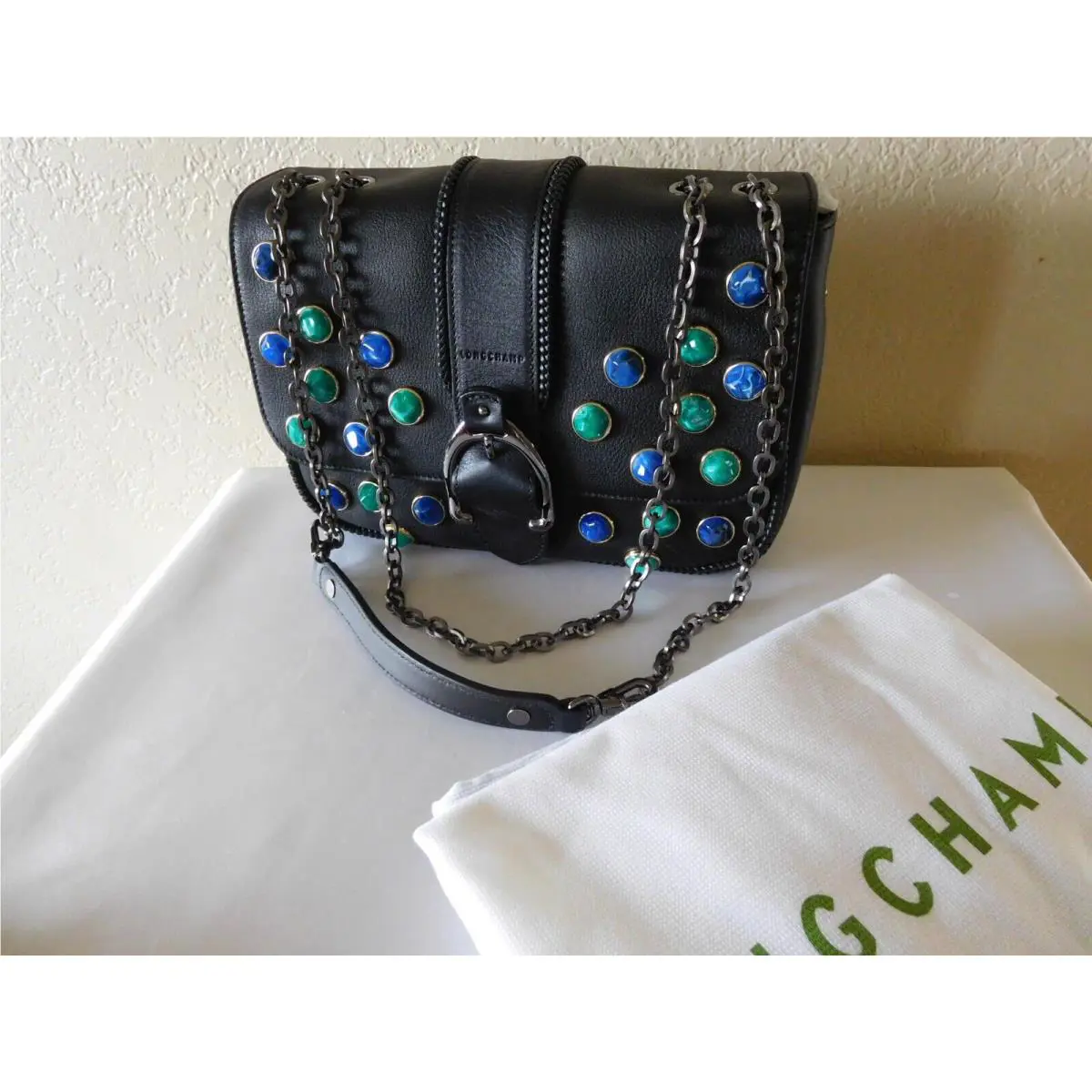 Longchamp Amazone Small Crossbody with Jewels 190.00