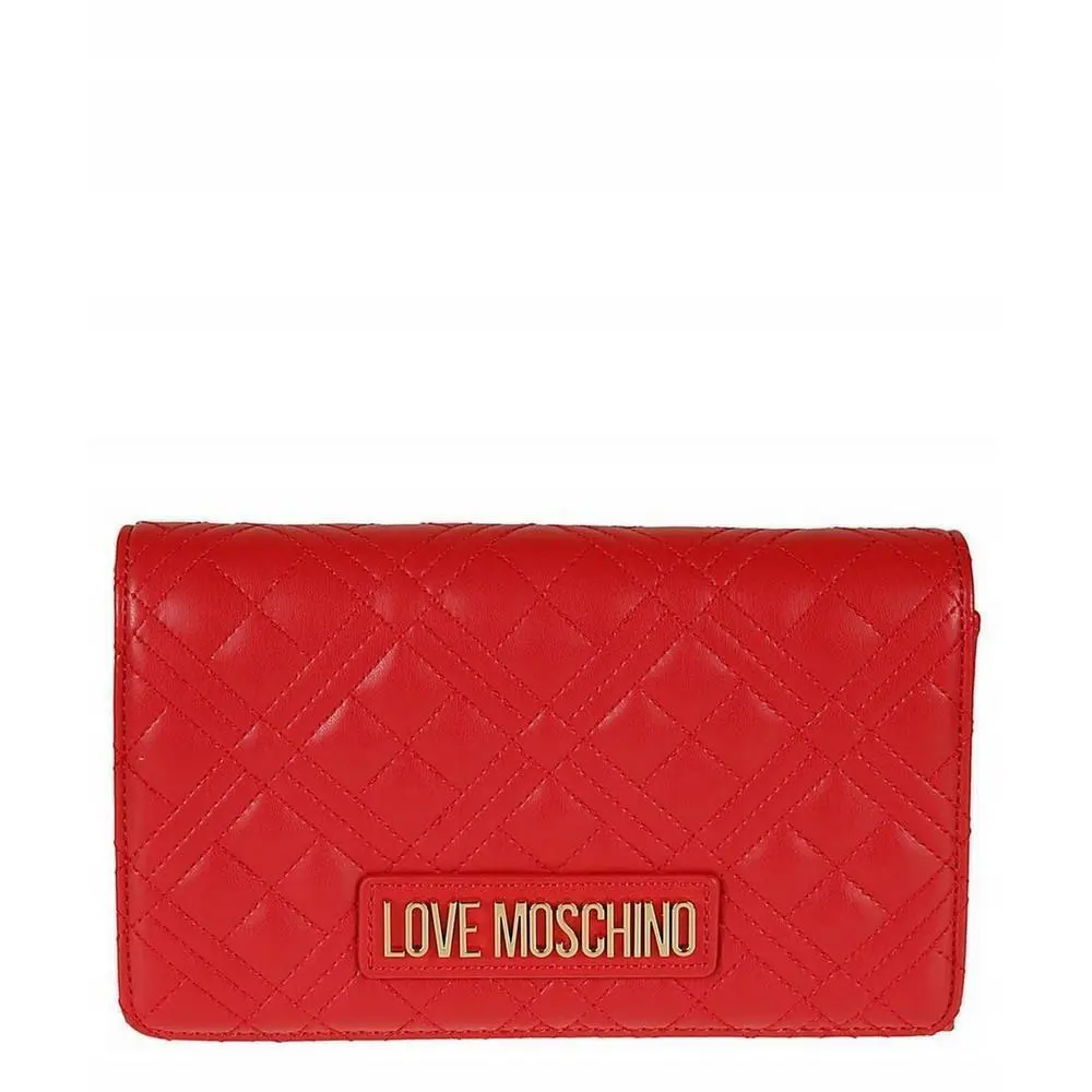 Love Moschino Women`s Handbag Borsa Smart Daily Bag PU Rosso JC4079PP0FLA0500