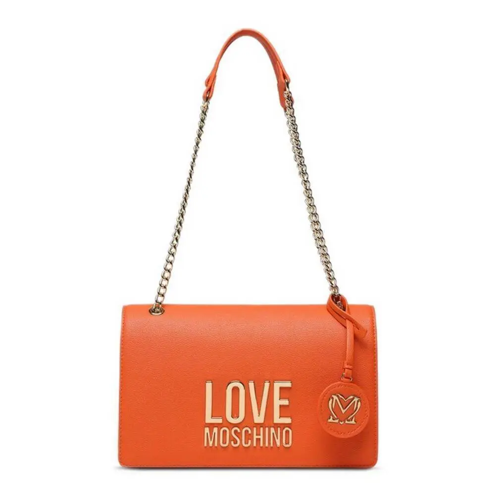 Love Moschino Women`s Handbag Bag Borsa PU Arancio JC4099PP1GLI0450