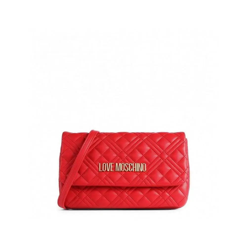Love Moschino Women`s Handbag Bag Borsa Soft PU Rosso JC4097PP1FLT050