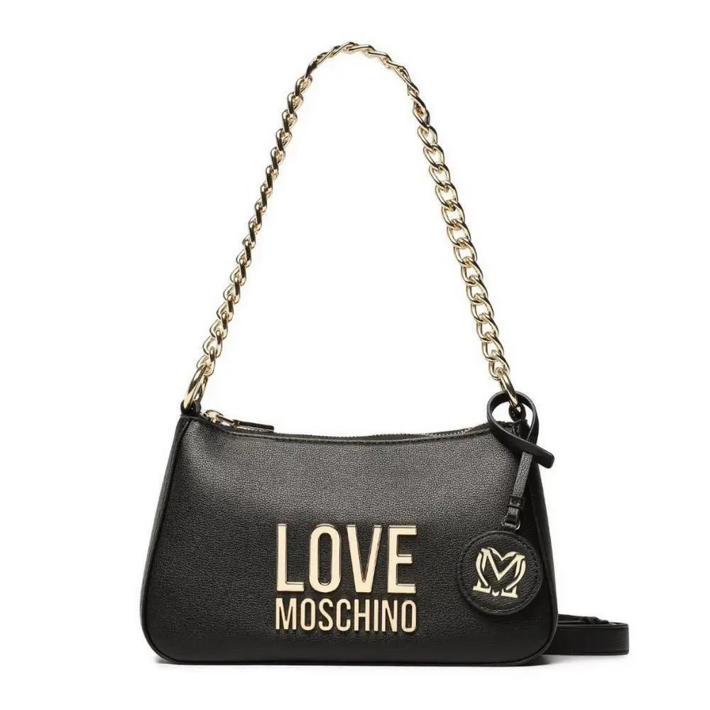 Love Moschino Women`s Handbag Bag Borsa PU Nero JC4108PP1GLI