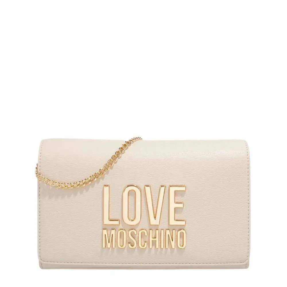 Love Moschino Women`s Handbag Bag Borsa PU Avorio JC4127PP1GLI0110