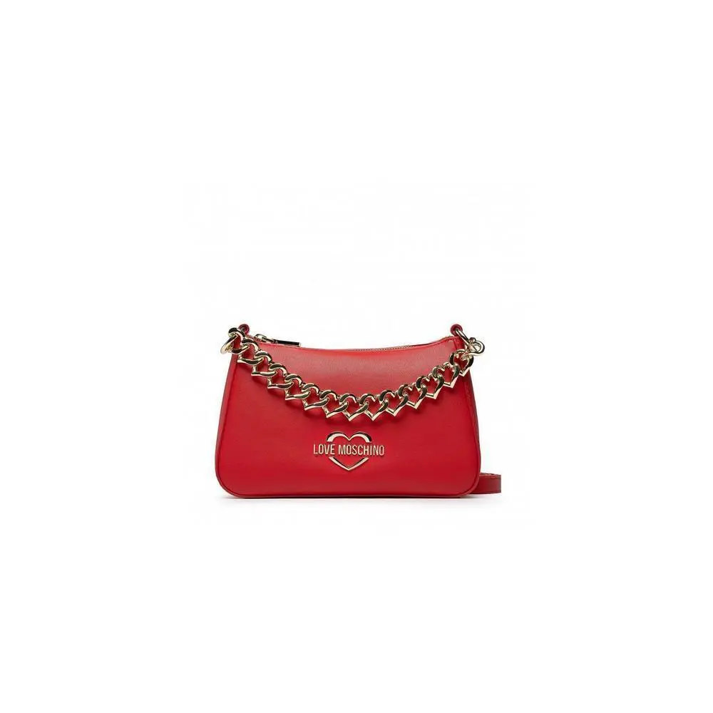 Love Moschino Women`s Handbag Bag Borsa PU Rosso JC4198PP1FLK0500