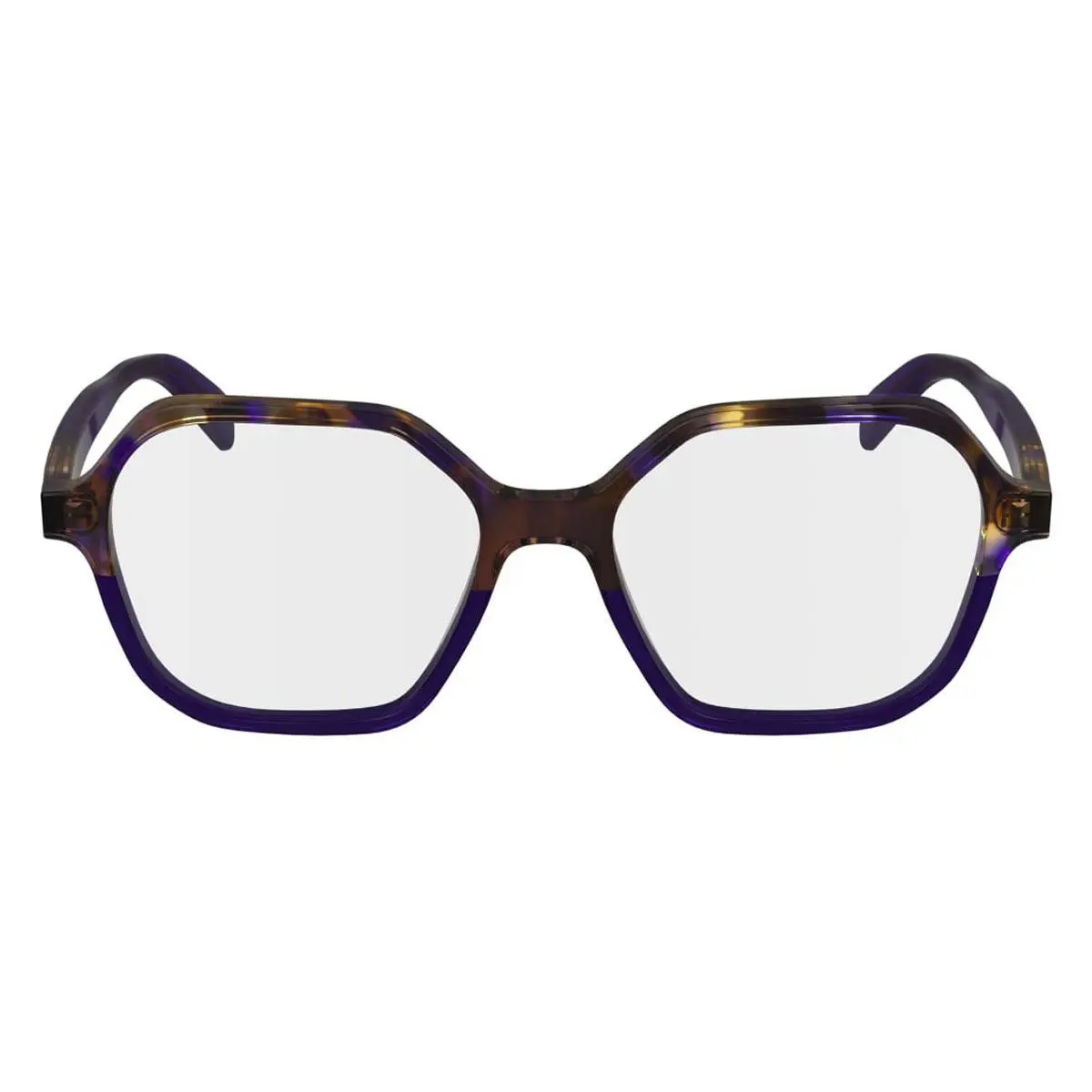 Longchamp LO2740 Eyeglasses Women Purple/havana 51mm - Frame: Purple/Havana, Lens: Demo