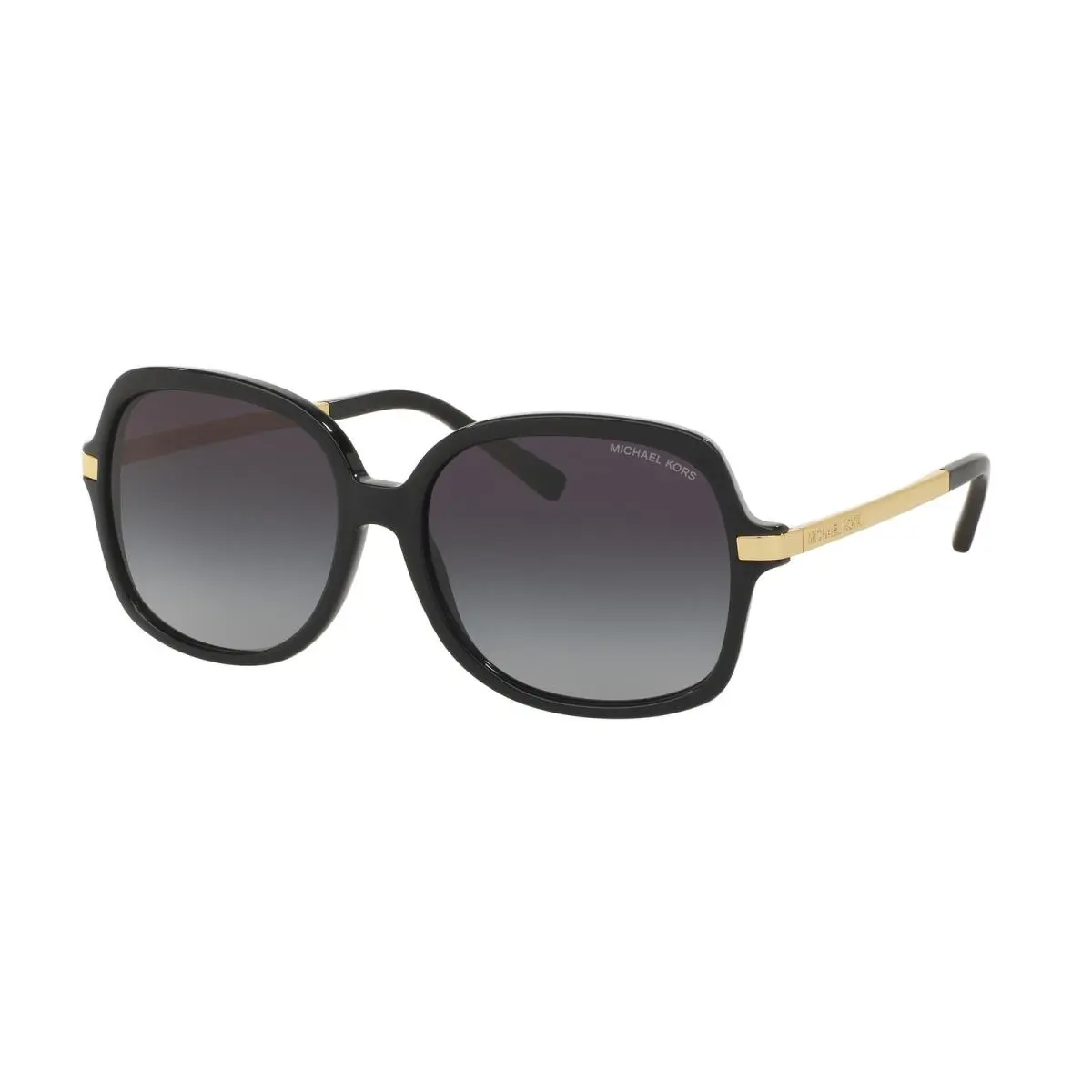 MK 2024 F Adrianna Ii Black Light Grey G 316011 Size 57 Sunglasses by Michael Kors