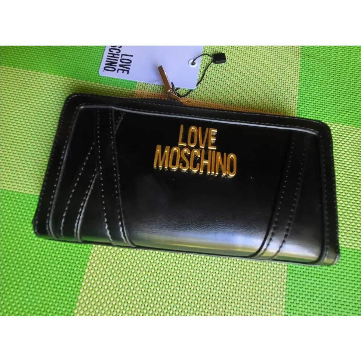 Love Moschino Wallet Black Zipper