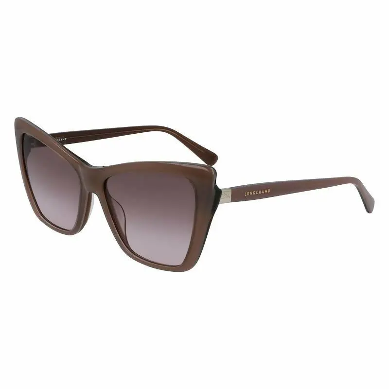 Longchamp LO669S 272 56mm Brown Gradient Cat Eye Women`s Sunglasses - Frame: Brown, Lens: Brown