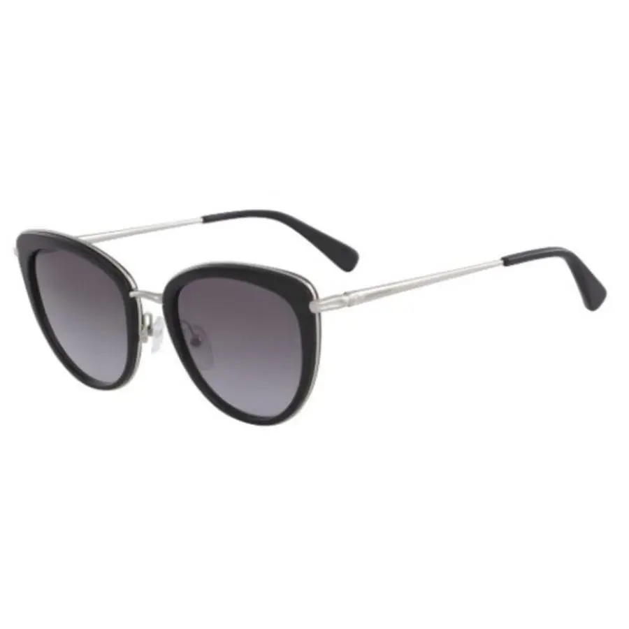 Longchamp Women Sunglass LOS633S-001 Black 54-21-140