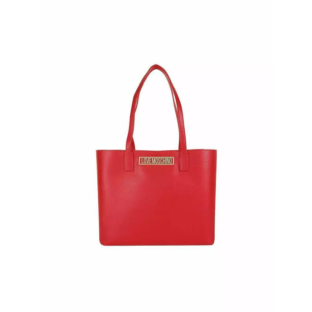 Love Moschino Women`s Handbag Bag Borsa PU Rosso JC4147PP0FLS050A