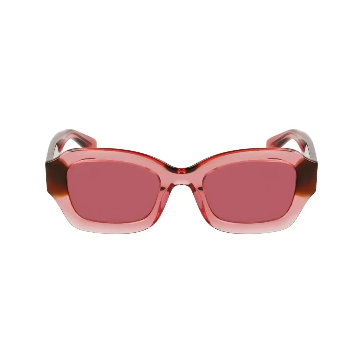 Longchamp LO749S Sunglasses 613 Transparent Rose/rose Havana 50mm