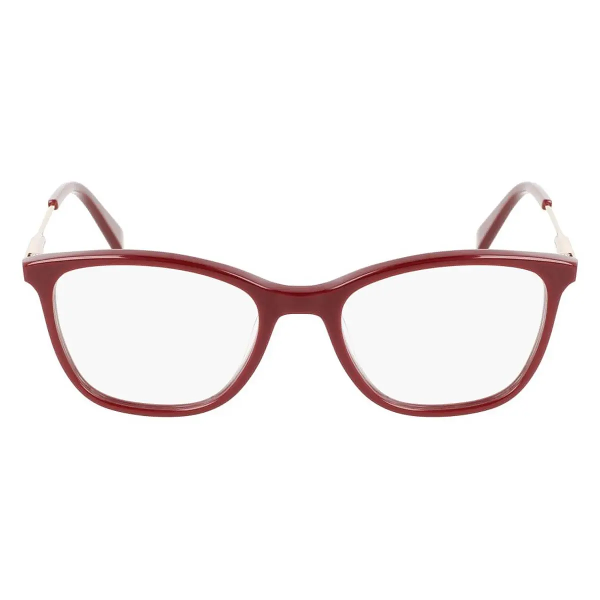 Longchamp LO2683 Eyeglasses Women Burgundy Square 49mm