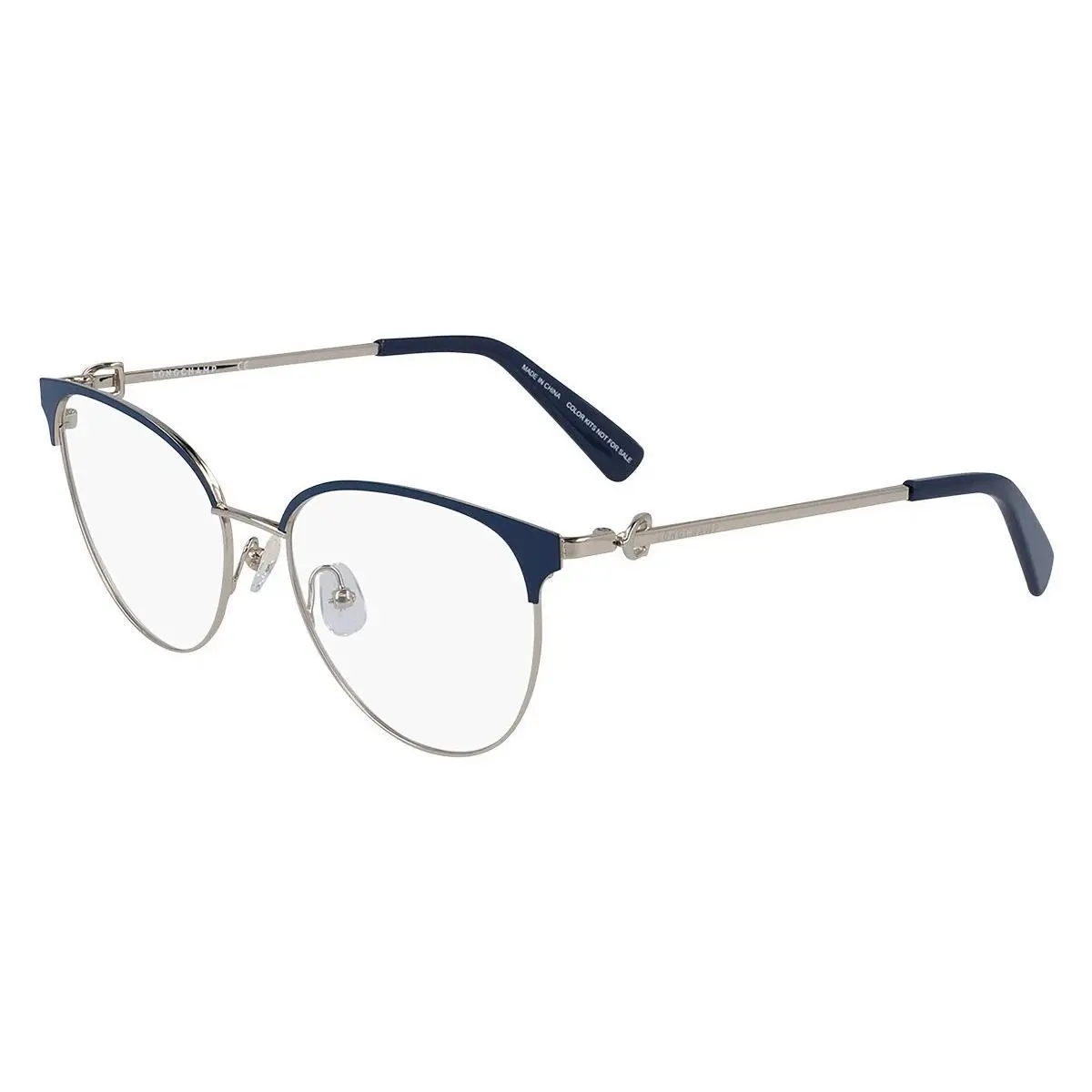 Longchamp LO 2134 719 Gold Blue Eyeglasses 52/17/140