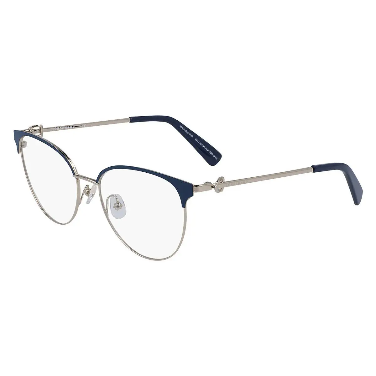 Longchamp LO 2134 719 Gold Blue Eyeglasses 52/17/140
