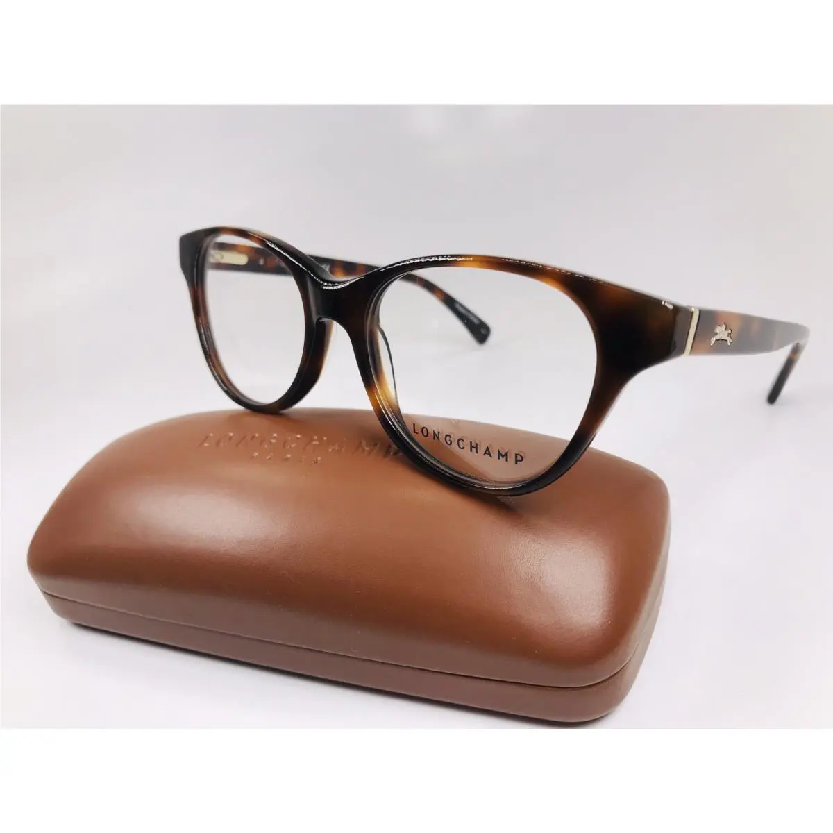 Longchamp LO2601 214 Havana Eyeglasses 51mm with Case