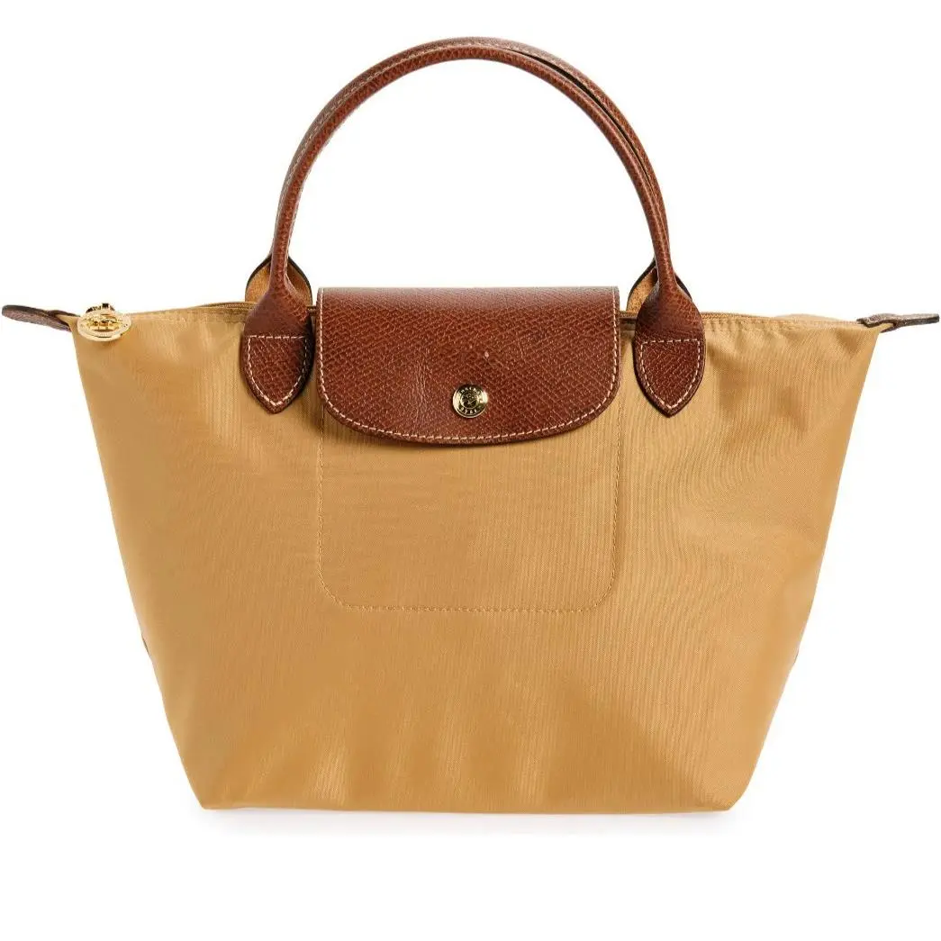 Longchamp Le Pliage Type S Small Tote 1621089 Fawn Beige Tan