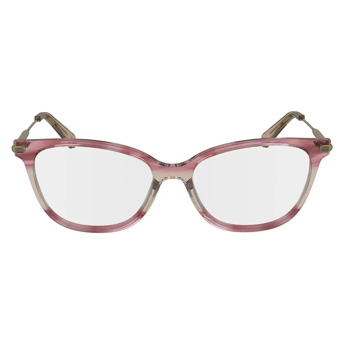 Longchamp LO2735 Eyeglasses Women Striped Rose 54mm