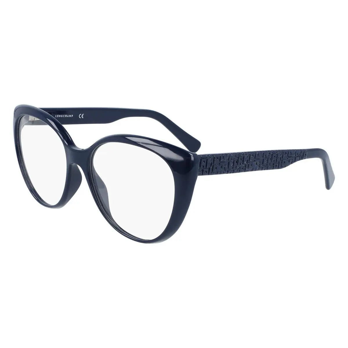 LO2682 424 Blue Eyeglasses 55mm with  Case by Longchamp