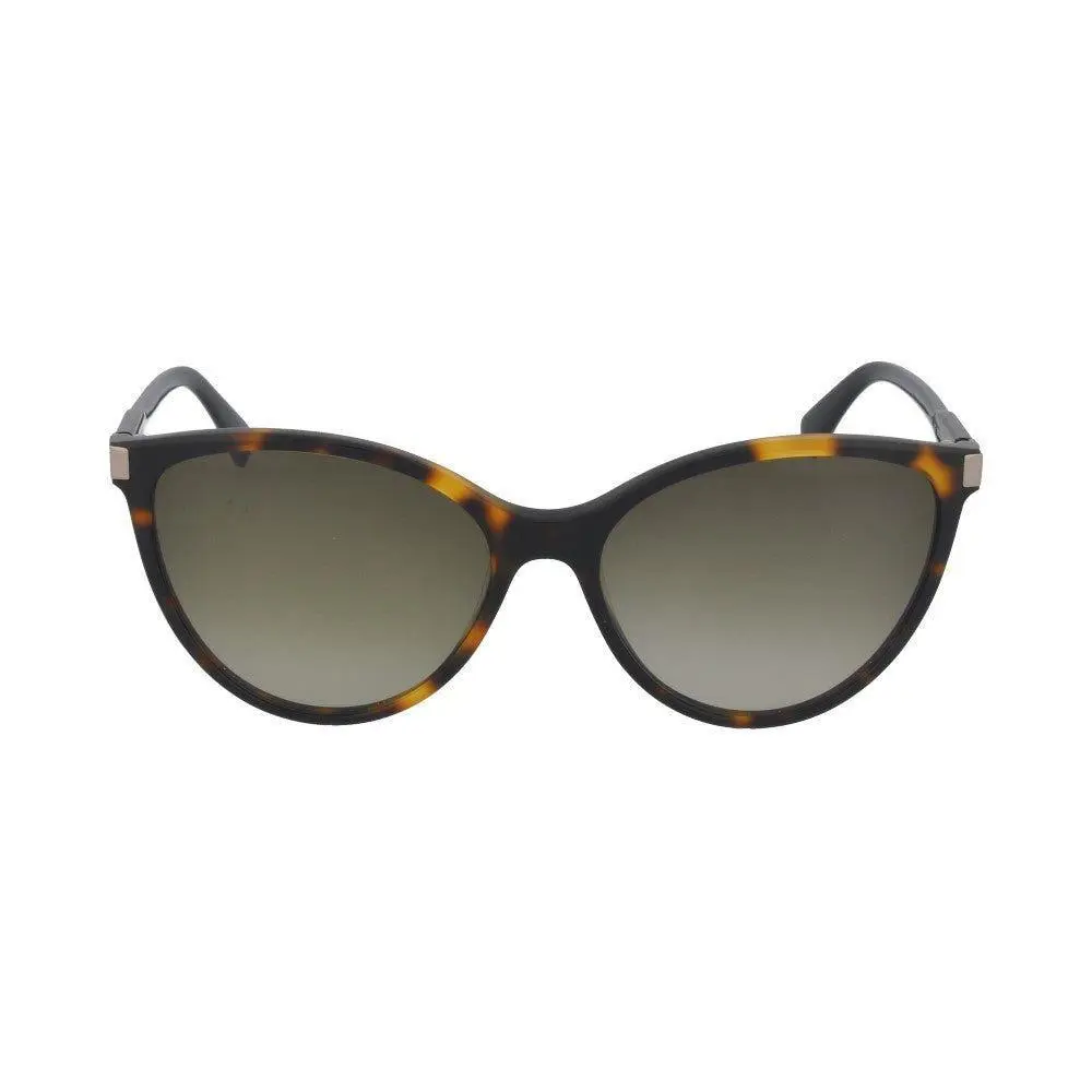 Longchamp Women Sunglass LOS624S-212 Havana 56-16-140 - Frame: Havana, Lens: Green/Brown
