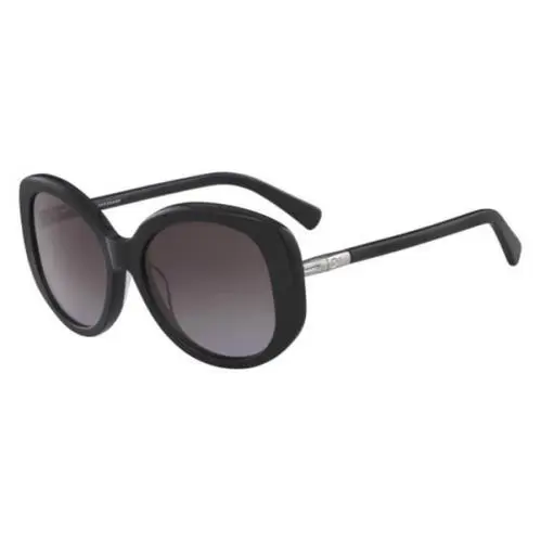 Women Sunglass LO601S-001 Black 55-18-140 by Longchamp
