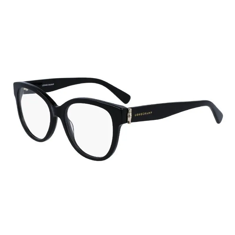 Longchamp Lo2714 Eyeglasses Eye Glasses 001 52mm Women Shiny Black