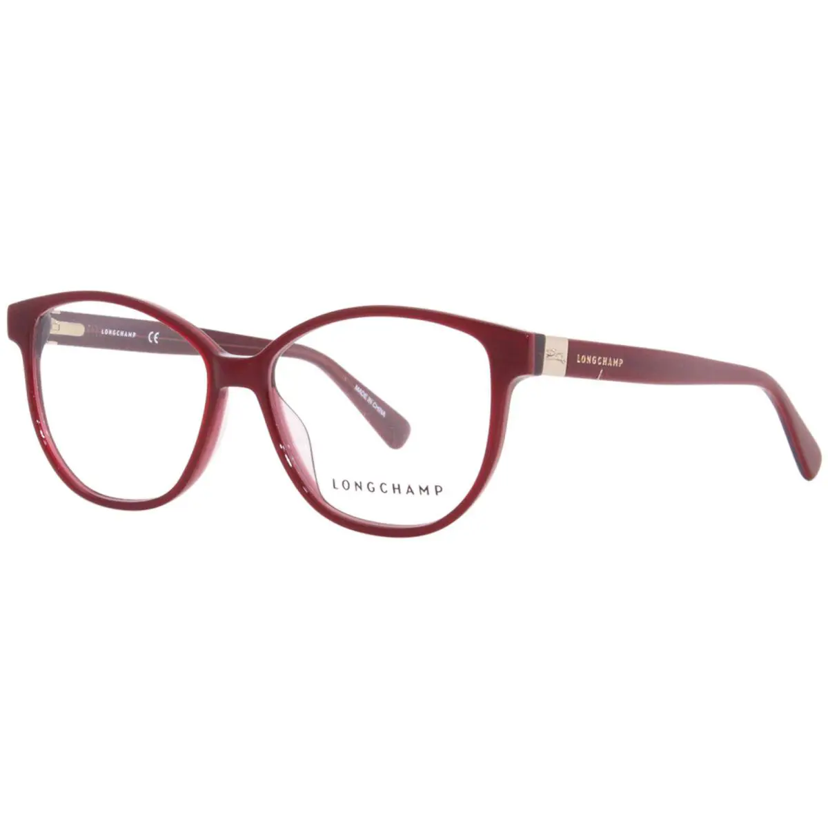 Longchamp LO 2663 604 Burgundy Eyeglasses 52/14/140 with Longchamp Case - Frame: Burgundy, Manufacturer: 604