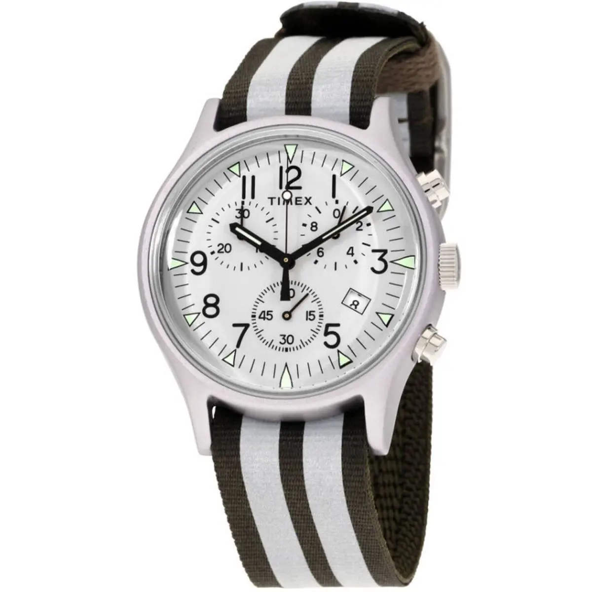 Timex Men`s MK1 Silver Dial Watch - TW2R81300
