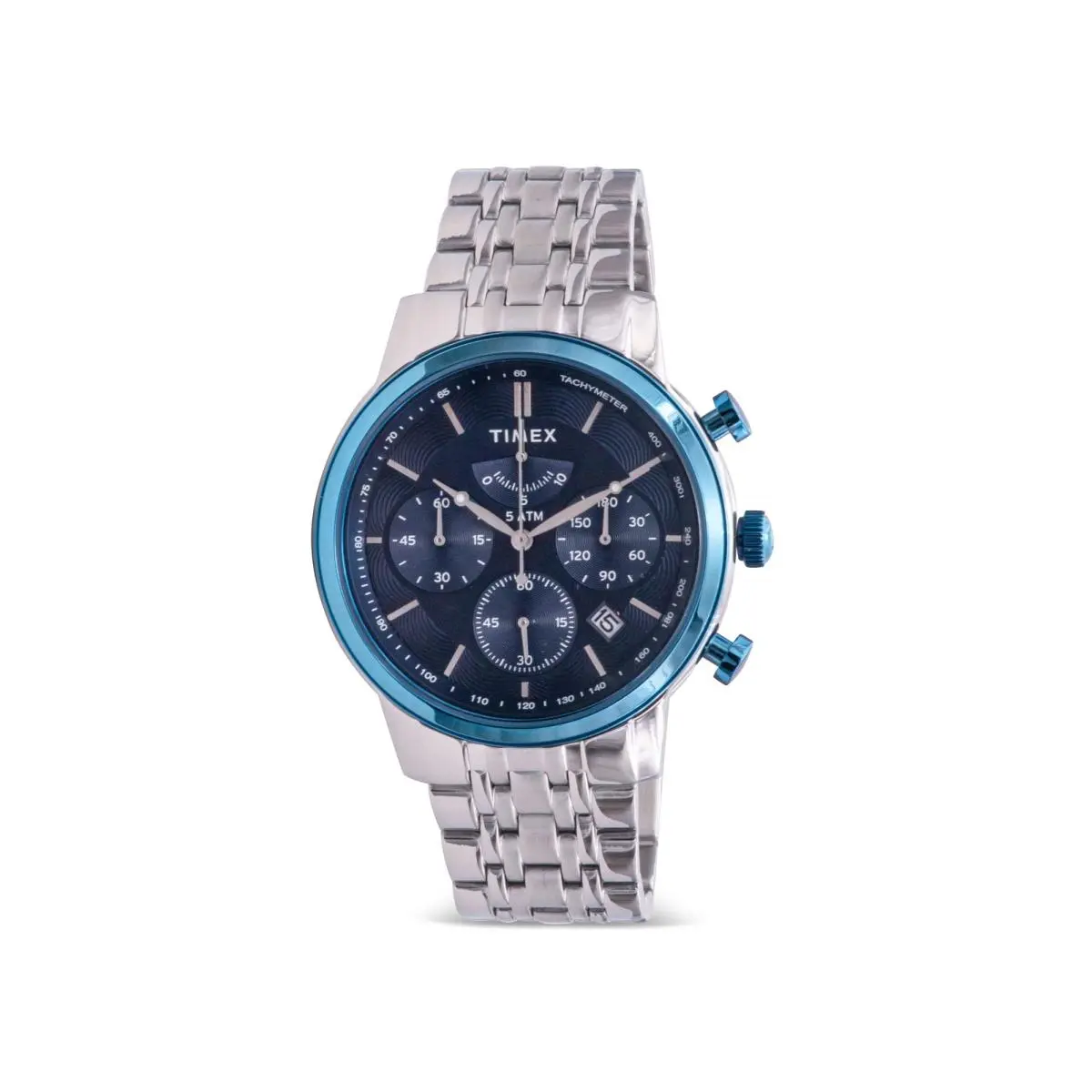 Timex Stainless Steel Chronograph Men`s Watch TW2T23500
